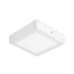 Ceiling fixture Easy Square Surface 225mm IP23 LED 15.5W LED warm-white 3000K ON-OFF White 1371lm TC-0168-BLA