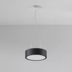 ABA 400 wisząca LED PHILIPS LV 29W/3300lm/4000K, 230V, czarny głęboki (mat struktura) RAL 9005