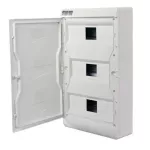 Rozdzielnica 37 modułowa n/t zaciski PE i N 4x26+52x10mm2 IP-55 przeźroczysta
