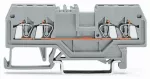 4-przewodowa złączka przelotowa 1,5 mm², pomarańczowa 279-832
