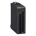Modicon X80, moduł wejść cyfrowych, 16 wejść, 24 V AC/DC, logika negatywna