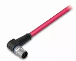 SER-C M12D-M-RA Przewód sercos 4-bieg. M12-M-AX, czerwony 756-1602/060-050