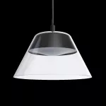 Oprawa DAGALI SUSPENDED LED 280 ED 710lm/830 przezroczysty czarny 6 W
