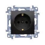 SIMON 10 WC-GSZ1Cxx-01-49xx Gniazdo wtyczkowe Schuko pojedyncze (moduł) 16A, 250V~, szybkozłącza; biały