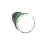 Monolityczny wskaźnik świetlny biały LED 110/120V AC plastikowy Harmony XB5
