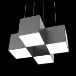 Oprawa NOISE CLOVER LED zw ED 1400lm/830 PLX szary ciemny mat 17 W