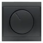 SO-1L/M Ściemniacz obrotowy-LUNA- 230V, 50Hz, Pmin:60W, Pmax:400W; antracyt