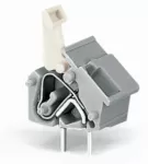 Modularna złączka do płytek drukowanych przycisk 2,5 mm² RM 10/10,16 mm 1-bieg, pomarańczowa 256-766
