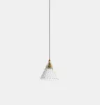 Pendant Veneto Surfaced 1 Body LED 8.3W LED warm-white 2700K PHASE CUT Gold 452lm 00-7589-DL-DO