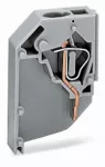 Złączka do transformatorów 1-bieg. zacisk CAGE CLAMP® do przewodów, żółto-zielona 711-127