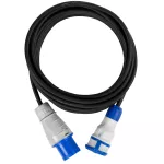 PS-CMP1M/44/5,0M/3X2,5/H05RR-F Adapter redukcja CAMPING Przejściówka 16A 3P 1X 230V EXTREM 3X2,5 H05RR-F  5 M IP44