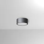 ABA PRO 340 plafon LED 11W/2084lm/830/TD, 230V, czarny głęboki (mat struktura) RAL 9005