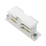 GLOBAL Track Pro 3F złączka środkowa biały RAL 9016