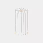 Pendant Candle XS 18 Bodies LED 60.2W LED warm-white 2700K 0-10V White 2765lm 00-8533-14-27