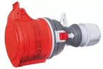 Gniazdo przenośne proste GPP 32/5 Gniazdo 32A/400V 3P+N+Z