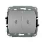 TREND Mechanizm łącznika zwiernego żaluzjowego srebrny metalik