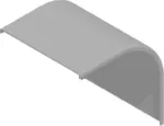 PLZZC200H50 Pokrywa łuku zewnętrznego 90° do H50