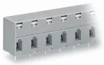 Złączka do płytek drukowanych przycisk 2,5 mm² RM 10 mm 3-bieg, szara 741-503