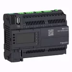 Modicon M172, Sterownik PLC HVAC, 8 DI, 8 AI, 8 DO, 4 AO, Wyświetlacz, Eth, CAN, RS485, USB mini A/B, µSD