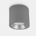 Ceiling fixture IP66 Cosmos LED ø126mm LED 17.6W LED warm-white 3000K ON-OFF Grey 1118lm 15-9790-34-CL