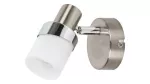 5631 Spot FINIAN, E14, 1xmax 40W IP20, chrom satynowy/chrom/ szkło opalizowane 230V, 50Hz