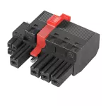 BVF 7.62HP/02/180MSF2 BCF/06R SN BK BX Złącze kablowe do płytek drukowanych, nr.katalogowy 1082080000