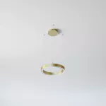 ALFREDO 525/U wisząca DIRECT LED PHILIPS LV 31,5W/5000lm/3000K/TD/CAS, 230V, kolor złota (gładki mat)