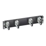 Panel prowadzący do kabli krosowych 19", 2U