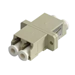 Adapter optyczny, prostokątny, 1 szt., LC Duplex , MM