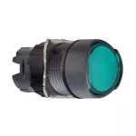 Harmony XB6 Przycisk płaski zielony push push LED plastikowy okrągły