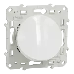 Odace, wypust kablowy, biały