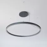 ALFREDO 1715/U wisząca DIRECT LED PHILIPS LV 115W/19022lm/4000K/TD/CAS, 230V, czarny (mat) RAL 9017
