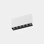 Ceiling fixture Bento Surface 6 LEDS 14.7W LED warm-white 3000K CRI 92 Phase cut (trailing edge) White IP23 1404lm 15-7191-14-MS