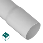RLM / Rura PVC-U Kielichowana Szara 320N 40 dł.2 mb (10 szt/op.)