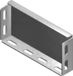 ZKZP400H50 Zaślepka korytka