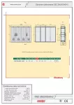Obudowa poliestrowa - IP44/IP54, IK10, OSZ 26x2/53x60-2 daszek płaski