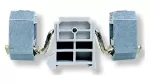 ZSG1-120.0VVs Złączka szynowa gwintowa, seria STANDARD 120,0 mm², TS 35, zacisk aluminiowy, 1 tor   - kolor szary