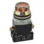 PROMET Przycisk NEF30-KL XY/24V/W3 żółty