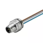 SAIE-M12S-5-0.5U-FP-M16 Złącze okrągłe, do wbudowania (z kablem), nr.katalogowy 1861170000