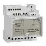 Przekaźnik opóźniający bez regulacji MN, MasterPact  MTZ,  200/250 V AC/DC, część zamienna