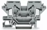 2-przewodowa złączka przelotowa 10 mm², niebieska 284-604