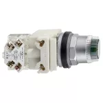 Harmony 9001K Przycisk kryty czerwony samopowrotny metalowy LED, 24V, 1C/O, Ø30, BA9s