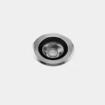 Recessed uplighting IP66-IP67 Max Medium Round Trim LED 4W LED warm-white 2700K AISI 316 stainless steel 286lm AI12-P4V9S1BBCA