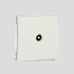 WMCA-01000x-B013 Gniazdo antenowe pojedyncze końcowe (moduł); ecru