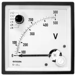 Miernik EQB96/U6 500V z przełącznikiem