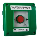 OA1-WER.PODTYN.PRZYCISK ZWAL.SAMOCZ. 1 TOR ZWIER.+LED SYGN.230VAC + MŁOTECZEK