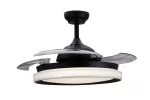 Bliss DC Fan ceiling 28W+35W TW Black Wentylator sufitowy z oświetleniem LED