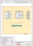 Obudowa poliestrowa - IP44/IP54, IK10, OS 80x80/8/4+4 daszek płaski