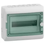 Obudowa natynkowa, Mureva (dawna Kaedra), IP65 MRV-1-12-NT-T drzwi transparentne 1 rząd 12 modułów/rząd