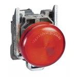 Harmony XB4 Lampka sygnalizacyjna z czerwoną żarówką, 250V